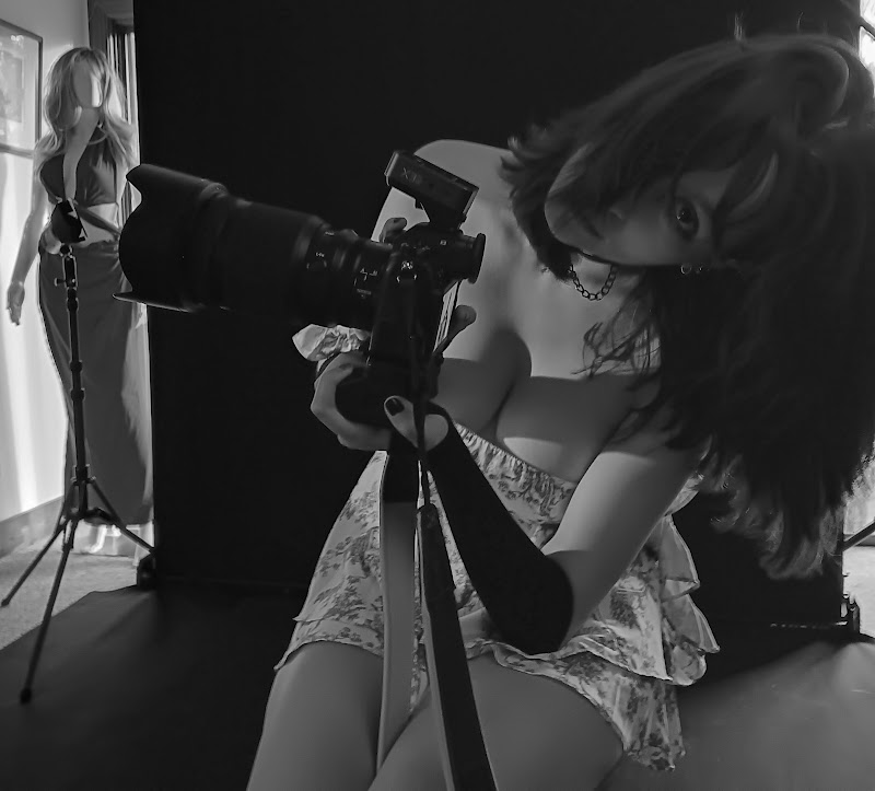 Behind-the-scenes photograph