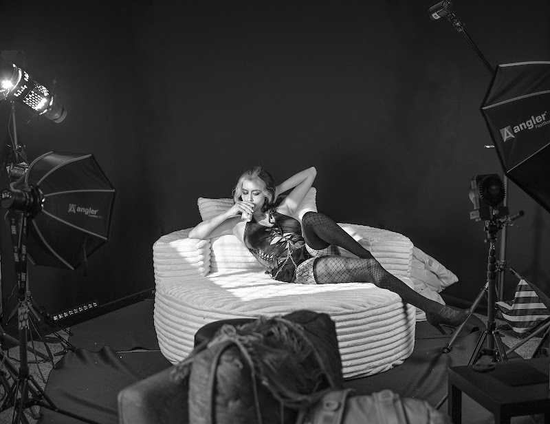 Behind-the-scenes photograph