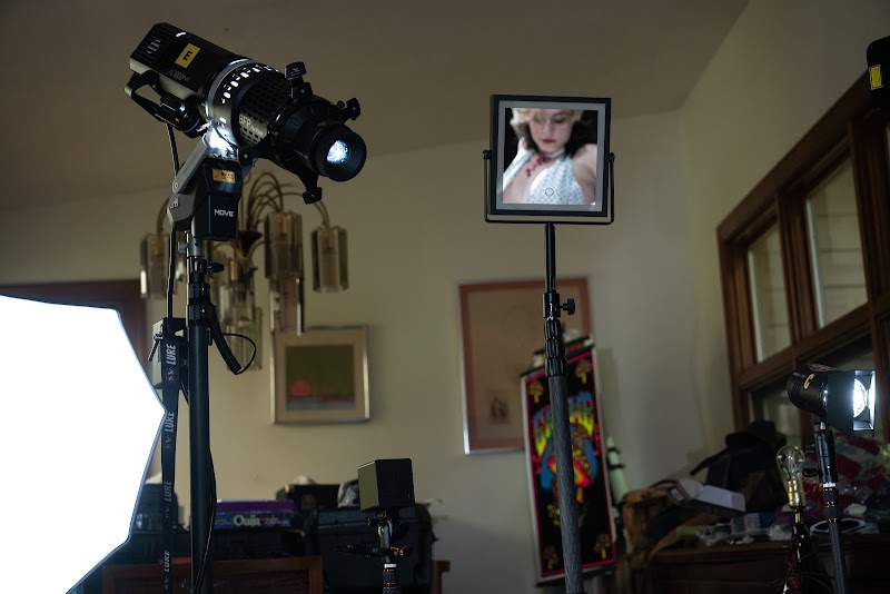 Behind-the-scenes photograph